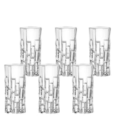 RCR - Set de vasos altos Cristal 11,49 oz