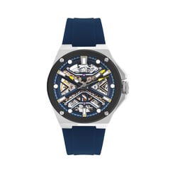 SLAZENGER - Reloj Hombre AUTOMATIC. Reloj Silicona Azul SL.9.2265.1.04