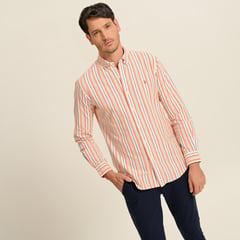 RALPH LAUREN - Camisa Hombre de Rayas Manga larga de Algodón Polo