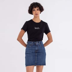 LEVIS - Camiseta Mujer Manga corta de Algodón Levis