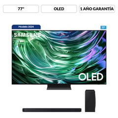 SAMSUNG - Televisor | 77 Pulgadas OLED 4K Ultra HD | Incluye Barra de Sonido HW-Q800D | F-QN77S90DAEXZ