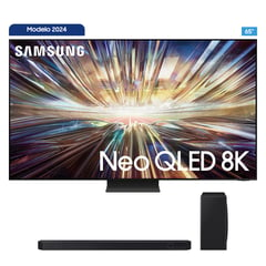 SAMSUNG - Televisor Samsung | 65 Pulgadas NEO 8K | Incluye Barra de Sonido HW-Q800D |F-QN65QN800DKX