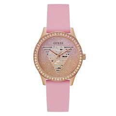 GUESS - Reloj Mujer LADY IDOL. Reloj Silicona Rosado GW0530L4