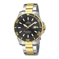 FESTINA - Reloj para Hombre Automatic . Reloj Análogo Acero inoxidable Plateado