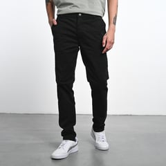 DENIMLAB - Pantalón Chino Hombre Slim de Algodón