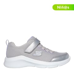 SKECHERS - Tenis moda Soleswifters Running para Niña con Velcro