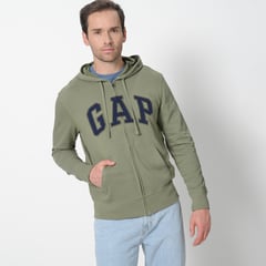 GAP - Hoodie Hombre con Logo de Algodón