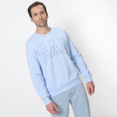 GAP - Sweater Hombre con Logo de Algodón