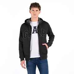 GAP - Hoodie Hombre con Estampado de Algodón