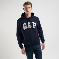 GAP - Hoodie Hombre con Estampado de Algodón