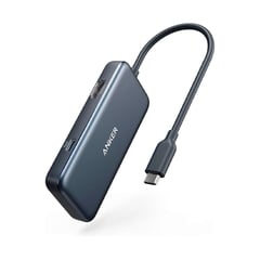 ANKER - Hub 4 en 1 USB-C con 4K, USB C a HDMI, 2 puertos USB 3.0, puerto de carga de entrega de energía de 60 W