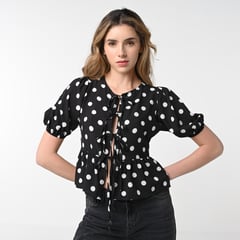 SYBILLA - Blusa Mujer Manga corta