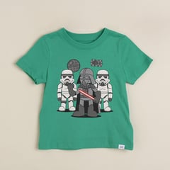 GAP - Camiseta Niño con Estampado Manga corta Algodón