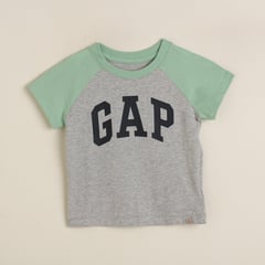 GAP - Camiseta Niño con Logo Manga corta