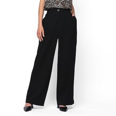 BASEMENT - Pantalón Culotte Mujer Tiro alto