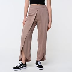 DENIMLAB - Pantalón Wide Leg Mujer Tiro alto