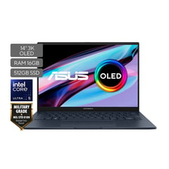 ASUS - Portátil Zenbook 14 OLED | Intel Core Ultra 5 | 16GB de RAM | 512GB SSD de almacenamiento | Windows 11 |14 Pulgadas | UX3405MA-PP550W | Computador portátil