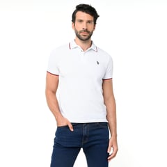 US POLO ASSN - Camiseta polo Hombre Slim