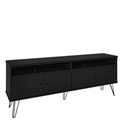 BERTOLINI - Mueble de Televisión Moderno 63 x 160 x 33 cm para Televisores Hasta de 60 Pulgadas