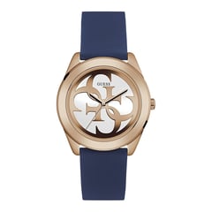 GUESS - Reloj Mujer G TWIST. Reloj Silicona Azul W0911L6
