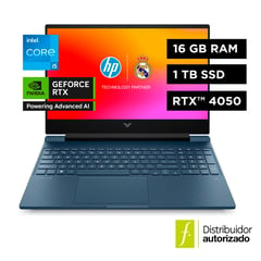 HP - Portátil Victus Gaming | Intel Core i5 | 16GB RAM | 1TB SSD Almacenamiento | 15-fa1098la | NVIDIA GeForce RTX 4050