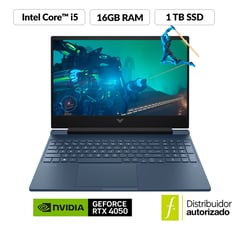 HP - Portátil Victus Gaming | Intel Core I5 | 16gb Ram | 1tb Ssd Almacenamiento | 15-fa1098la | Nvidia Geforce Rtx 4050