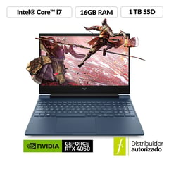 HP - Portátil Victus Gaming | Intel Core I7 | 16gb Ram | 1tb Ssd Almacenamiento| Windows 11 | 15.6 Pulgadas | 15-fa1097la | Computador Portátil | Nvidia Geforce Rtx 4050