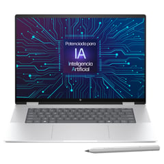 HP - Portátil Envy x360 2 en 1 | Intel Core Ultra 7 | 32GB RAM | 1TB SSD Almacenamiento| Windows 11 | Pantlla táctil de 16 pulgadas | 16-ac0000la | Computador portátil