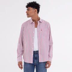 LEVIS - Camisa Hombre de Rayas Manga larga de Algodón