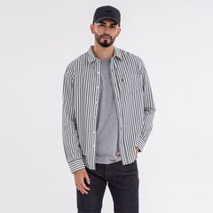 LEVIS - Camisa Hombre de Rayas Manga larga de Algodón