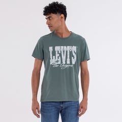 LEVIS - Camiseta Redondo Manga Corta Con Estampado De Algodón