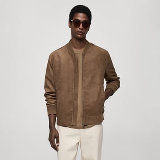 MANGO - Chaqueta Bomber Hombre