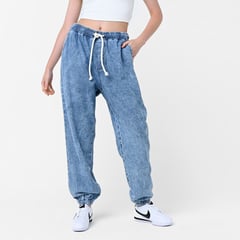 DENIMLAB - Jean Jogger para Mujer Tiro alto de Algodón