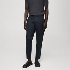 MANGO - Pantalón Chino Hombre Slim de Algodón