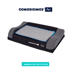 COMODISIMOS - Cama para Perros Semifirme con Funda Lavable Cozy Hug