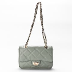 GUESS - Bolso Mujer Greenberry Mini Crossbody Flap