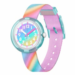 FLIK FLAK - Reloj Niña LIQUID RAINBOW. Reloj Plástico Multicolor ZFPNP152