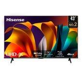 HISENSE - Televisor 43 pulgadas 4K Ultra HD Smart TV