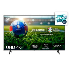 HISENSE - Televisor 50 pulgadas 4K Ultra HD Smart TV