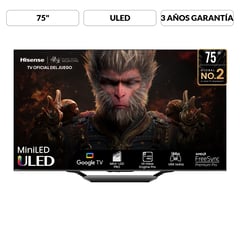 HISENSE - Televisor | 75 pulgadas ULED 4K UHD | 75U7N