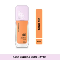 MAYBELLINE - Bases de maquillaje Líquida SUPERSTAY LUMI MATTE 340 AS X 35 ML