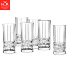 RCR - Set de vasos altos Cristal 12,5 onzas