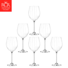 RCR - Set de copas Cristal 21,9 onzas