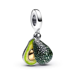 PANDORA - Charm Doble Aguacate Plata Esterlina