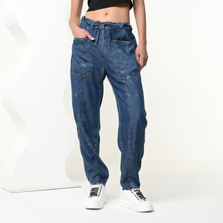 MOSSIMO - Jean Jogger Mujer Tiro medio