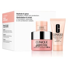 CLINIQUE - Hidratantes faciales HYDRATION & GLOW SET B HYDRATION MEETS SUN PROTECTION Incluye: 3 Productos