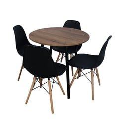 DKO DESIGN - Juego de comedor Cbcomre80-011 4 personas