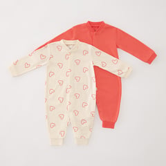 BABY FRESH - Pijama Bebé niña Pack de 2 unidades Algodón