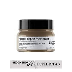 LOREAL PROFESSIONNEL - Mascarillas Absolut Repair Molecular reparación cabello muy dañado 250ml