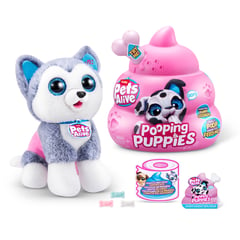 undefined - Peluche Sorpresa Cachorro Husky Que Hace Popo Pets Alive